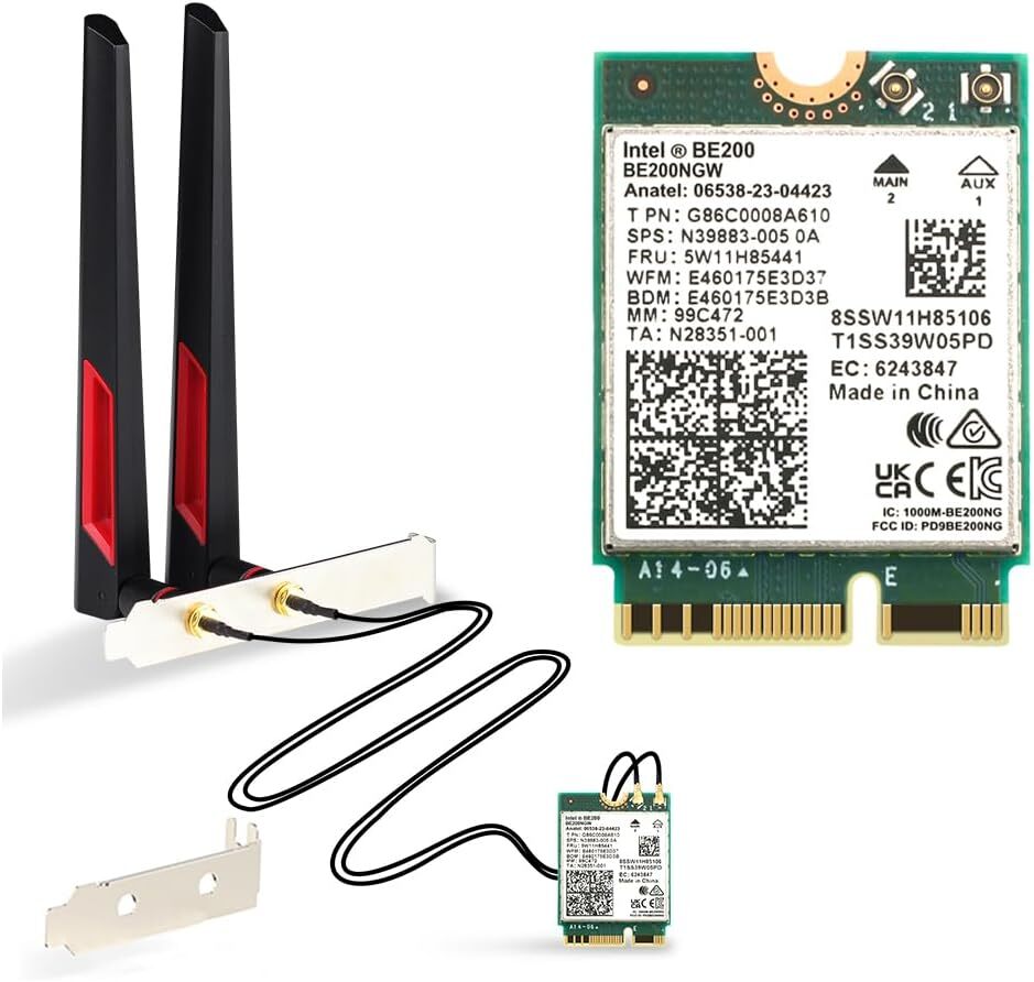 Intel Be200 Embedded Intel BE200NGW (BE200) – High-Performance Embedded Board Module | P/N ...